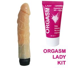 Vibrator realist Lucky Boy + CADOU Ograzam Gel 60ml pret mic