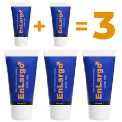 1+1=3 Gel pentru mărirea penisului Enlargo pret mic