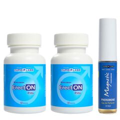 2buc Erecton erecton comprimate (20 comprimate) + Parfum cu feromoni, atrăgând femeile pret mic