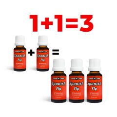 1 + 1 = 3 Spanish Fly 20ml - Musca spaniola pret mic