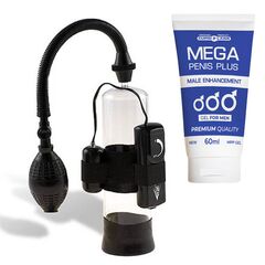 PROMOVARE !!! Pompa vibranta pentru a creste dimensiunea penisului + gel cadou pret mic