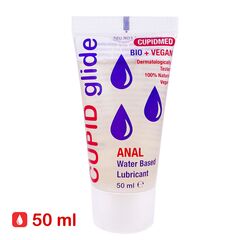 Lubrifiant anal Cupid Glide Anal Bio Vegan 50ml pret mic