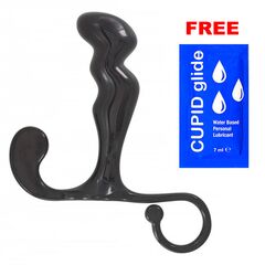 Masaj de prostată Black + lubrifiant cadou pret mic