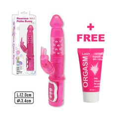 Vibrator hi-tech Revenous Petite Bunny + Gift Exciting Gel pret mic