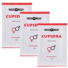 Cupidon - băutură solubilă pentru stimularea sexuală a erecției - plicuri CUPIDRA 3 pret mic