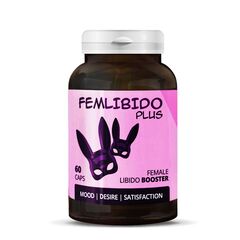 Capsule de excitare pentru femei Femlibido Plus - 60 buc. pret mic