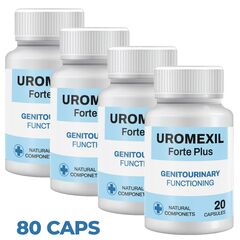 Uromexil Forte Plus - Complex pentru îmbunătățirea funcției prostatei - 80capsule pret mic