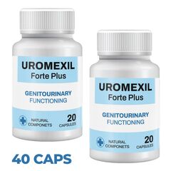 Uromexil Forte Plus - Complex pentru îmbunătățirea funcției prostatei - 40capsule pret mic