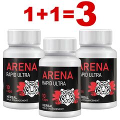 1+1=3! Arena Rapid Ultra capsule pentru performanță masculină pret mic