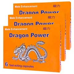 3 x Dragon Power 3x6 capsule pret mic