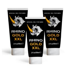 3 x Rhino Gold XXL Gel pentru barbati pret mic