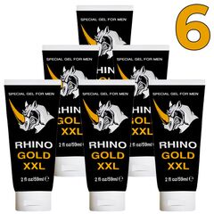 6 x Rhino Gold XXL Gel pentru barbati pret mic