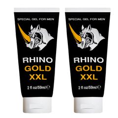 2 x Rhino Gold XXL Gel pentru barbati pret mic