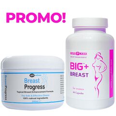 Capsule de mărire a sânilor mari pentru sân Big Breast Plus + ​Breast Progress Crema pentru Mărirea Sânilor pret mic