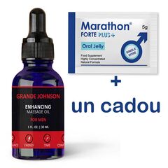 Ulei pentru marirea penisului Grande Johnson 30ml + un cadou Maraton Forte Oral Jelly pret mic