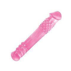 PROMO !!! Dildo dublu în roz Sugar Baby pret mic