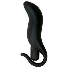 Vibrator anal Black Velvet Plug pret mic