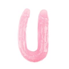 Dildo dublu de 13 inch Dildo roz pret mic