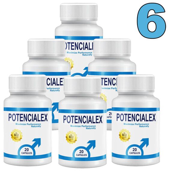 6 x  Potencialex 6x20 capsule pret mic