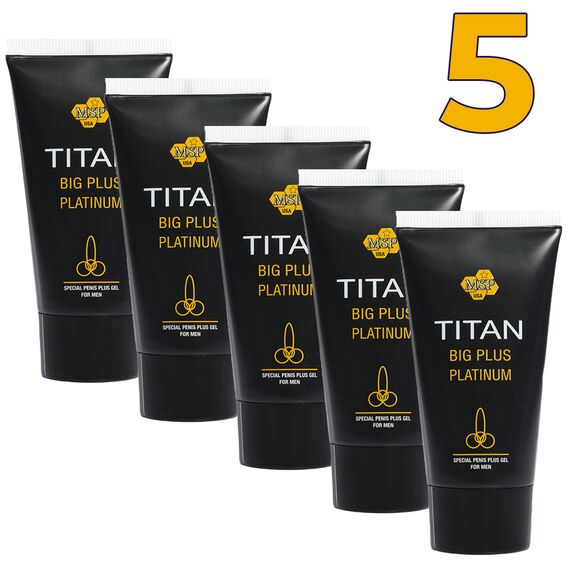 5 x Titan Gel pentru barbati pret mic