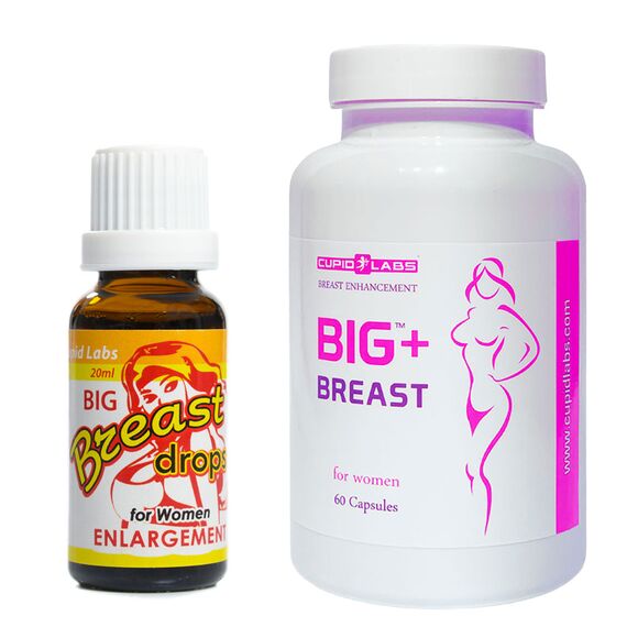 Capsule de mărire a sânilor mari pentru sân Big Breast Plus + ​Picături de sân mare Big Breast Drops pret mic