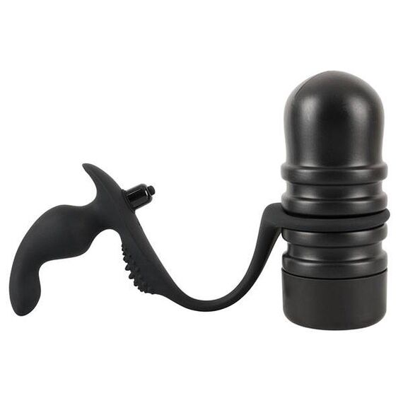 Masturbator cu masaj vibrator de prostată Rebel & Rocks Off - The Surge Black pret mic