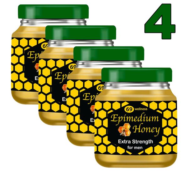4 x  Epimedium Honey 4x40g Magiun afrodisiac pret mic