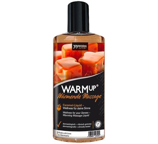 Ulei de masaj Warm-up Caramel pret mic