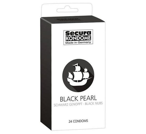 Prezervative Secura Black Pearl 24buc pret mic